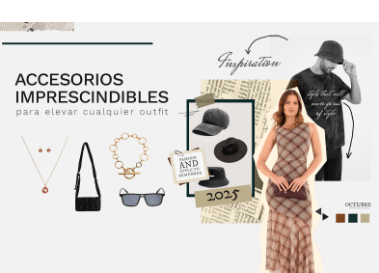 Hombre y mujer con accesorios