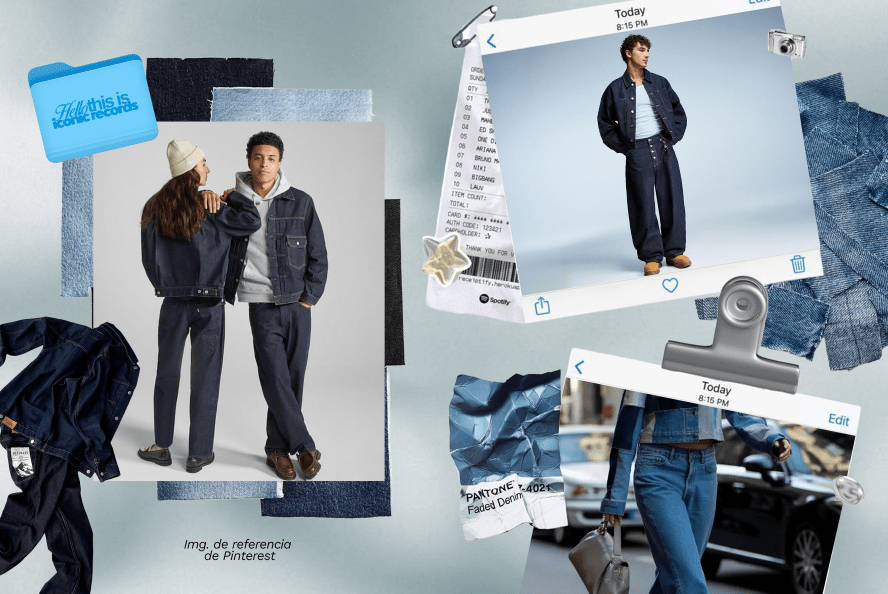 Looks en denim para hombre y mujer