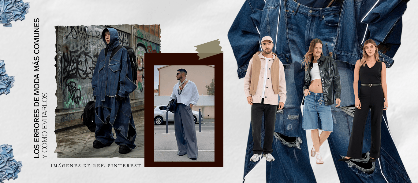 Hombres y mujeres con ropa de moda