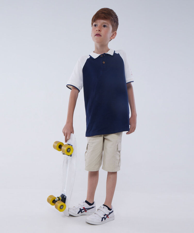camiseta polo para niños
