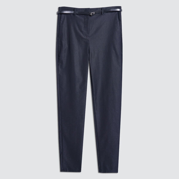 Pantalon Tipo Chino con Bolsillos, Negro1, hi-res