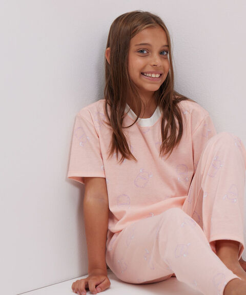 pantalones de pijama para niña