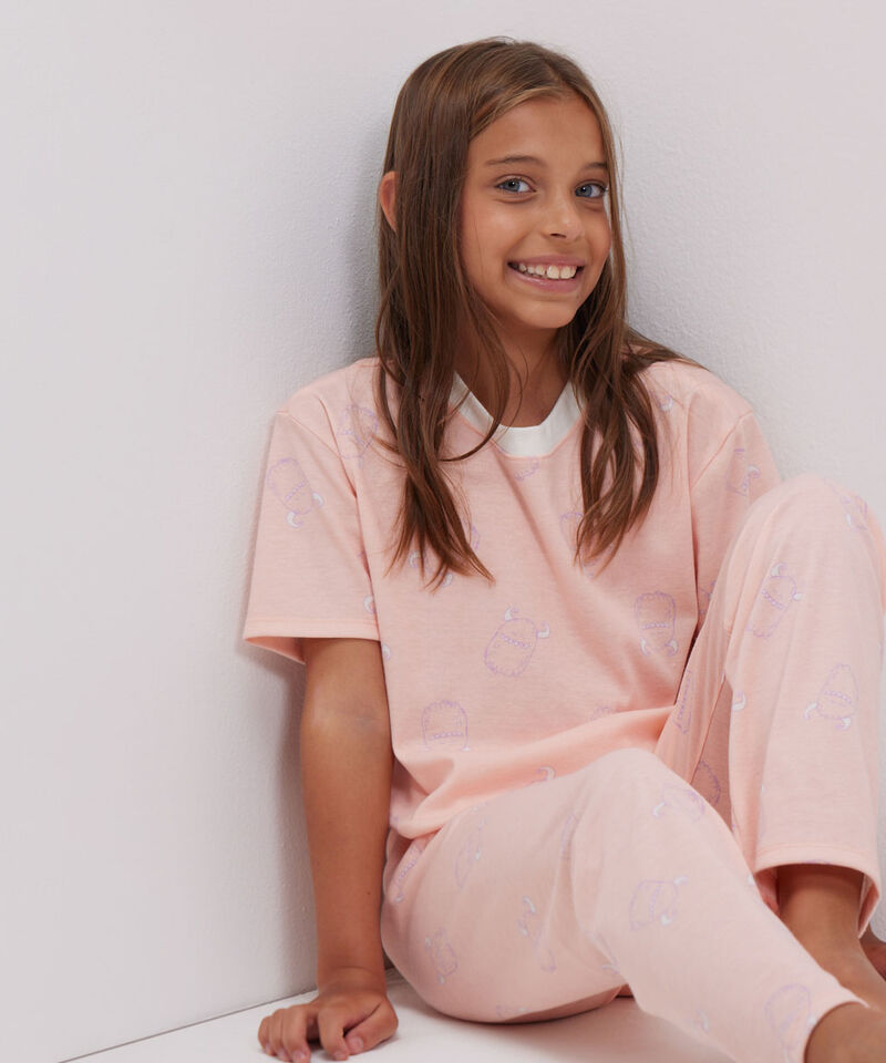 pantalones de pijama para niña
