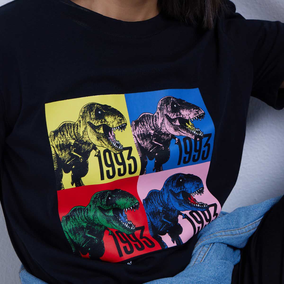 Camiseta jurassic park mujer discount
