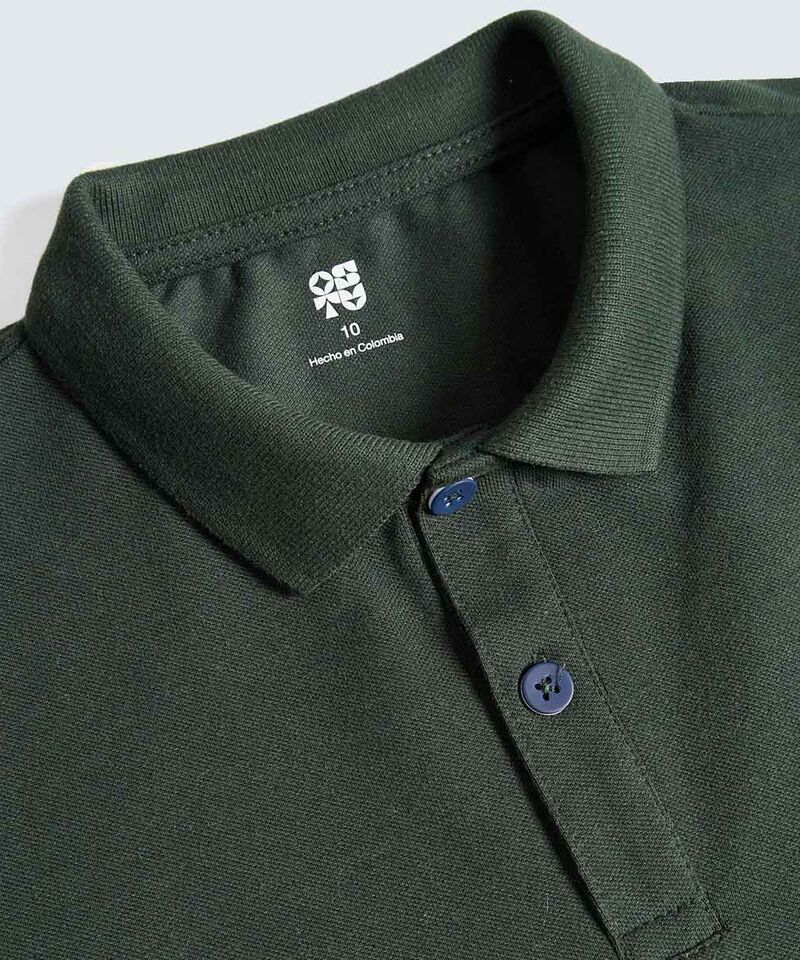 camiseta polo para niños