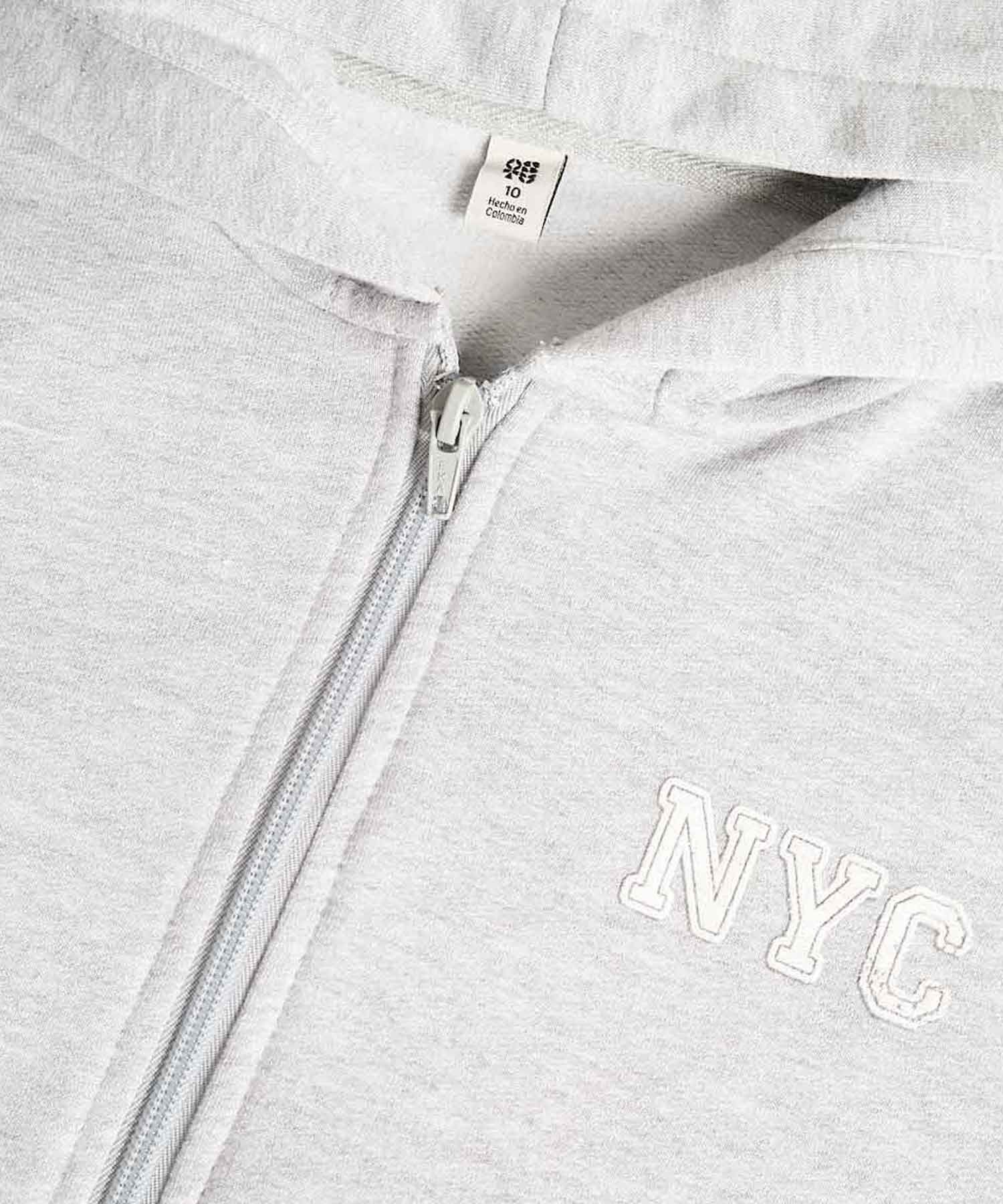 Buzo Estampado NY, Gris, hi-res