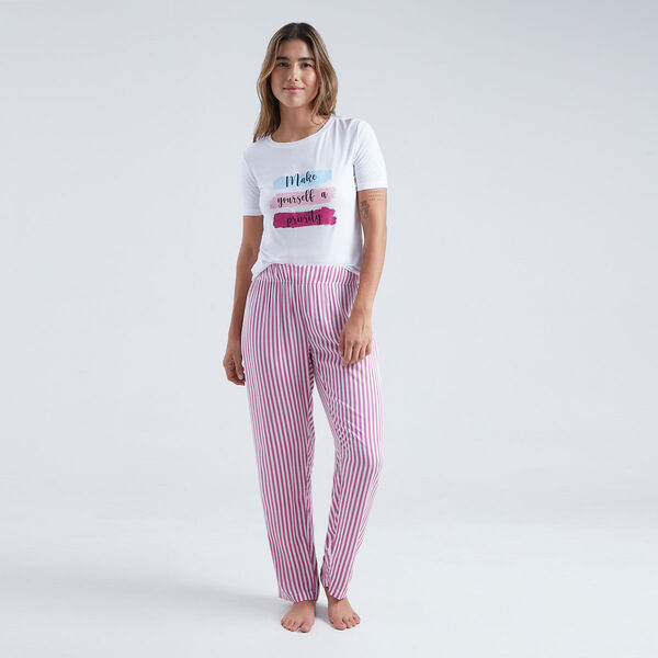 pijama de pantalon mujer 