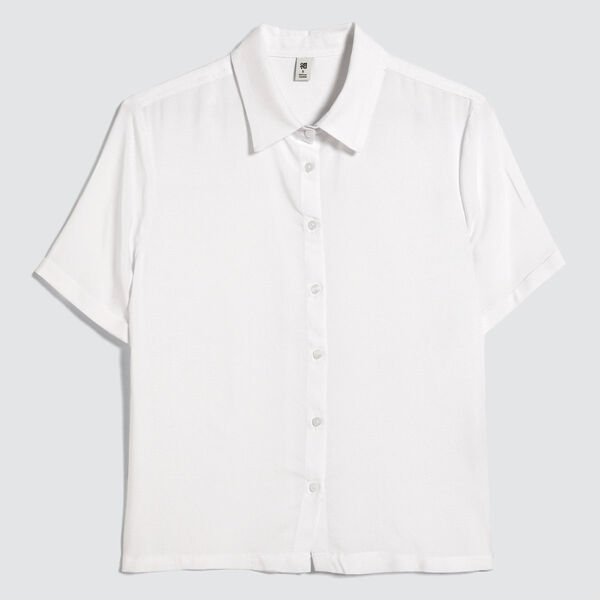 Camisa Manga Corta, Blanco, hi-res