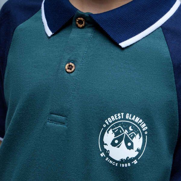 camiseta polo para niños