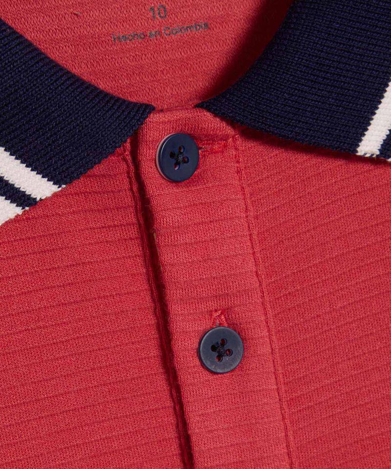 camiseta polo para niños