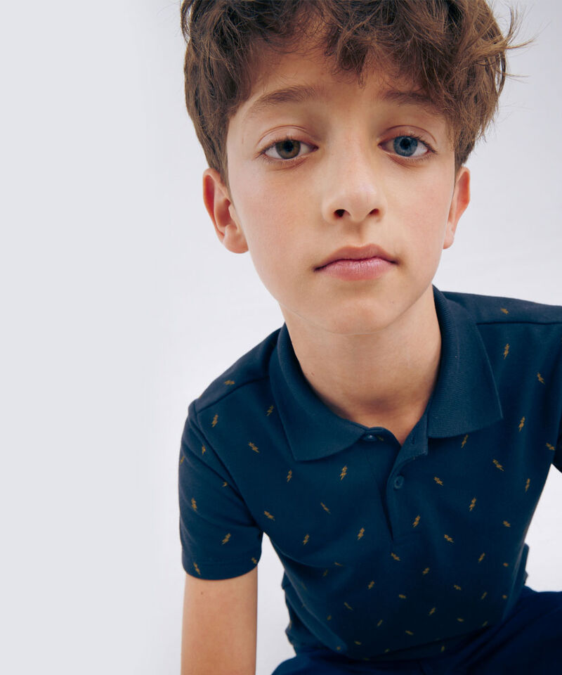 camiseta polo para niños