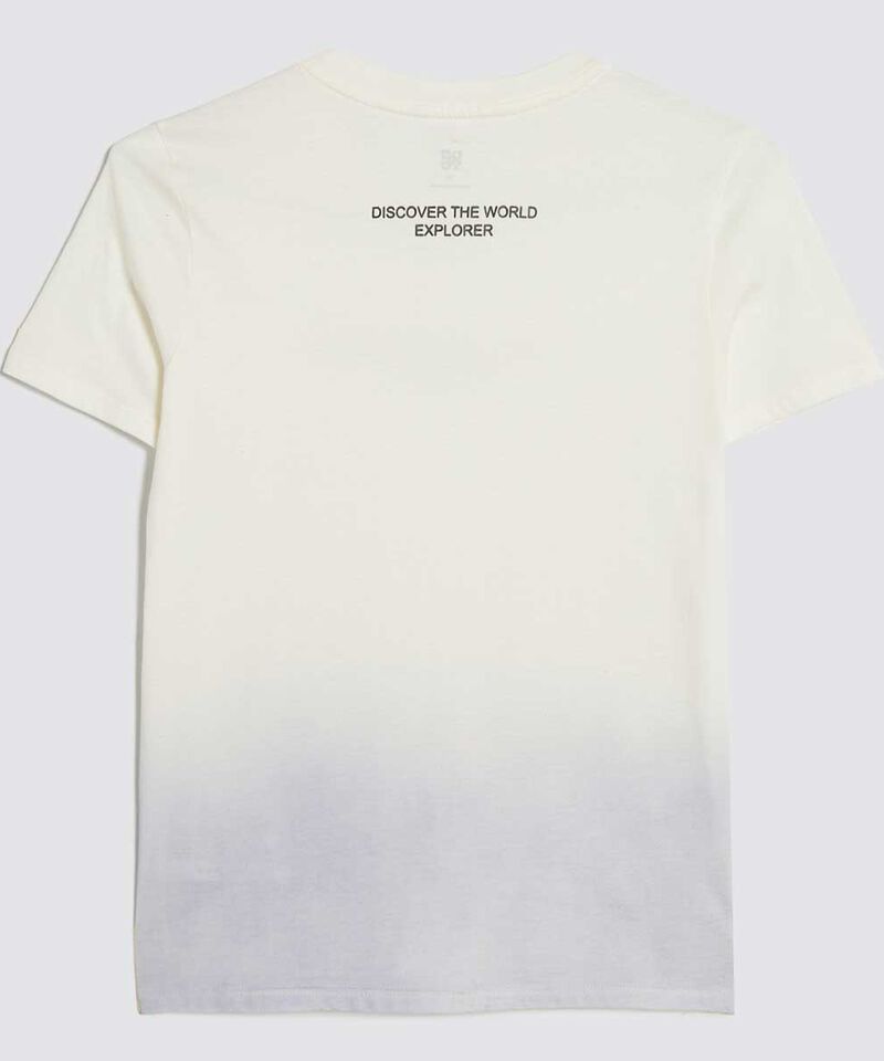 Camiseta Estampado Minimalista, Azul, hi-res