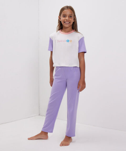 pantalones de pijama para niña