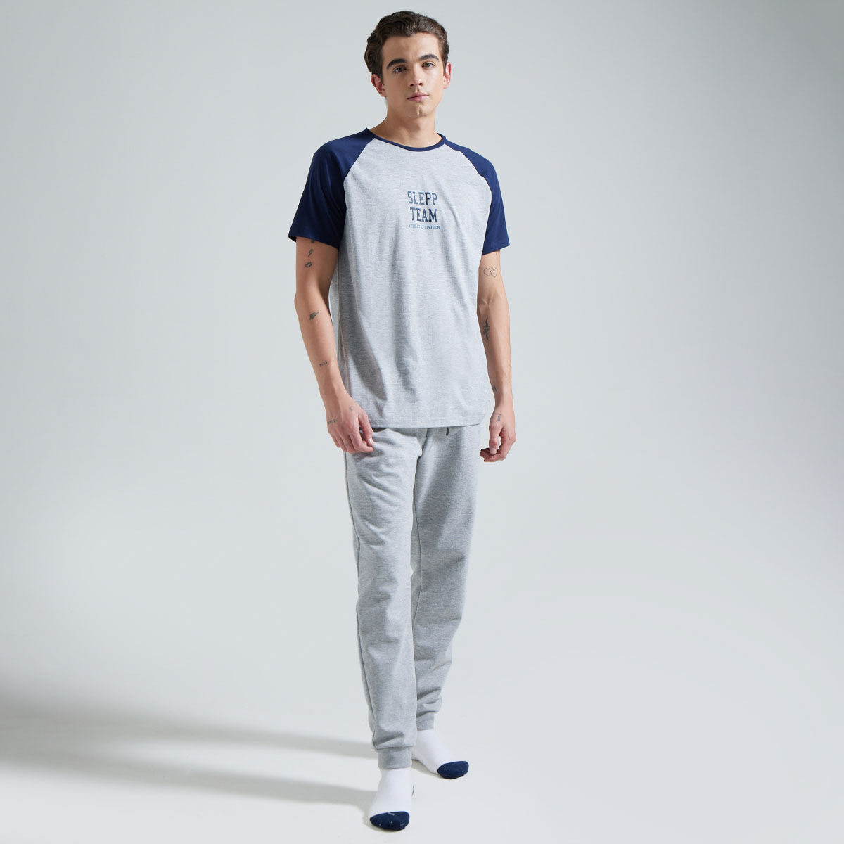 Pijama de camiseta para hombre 