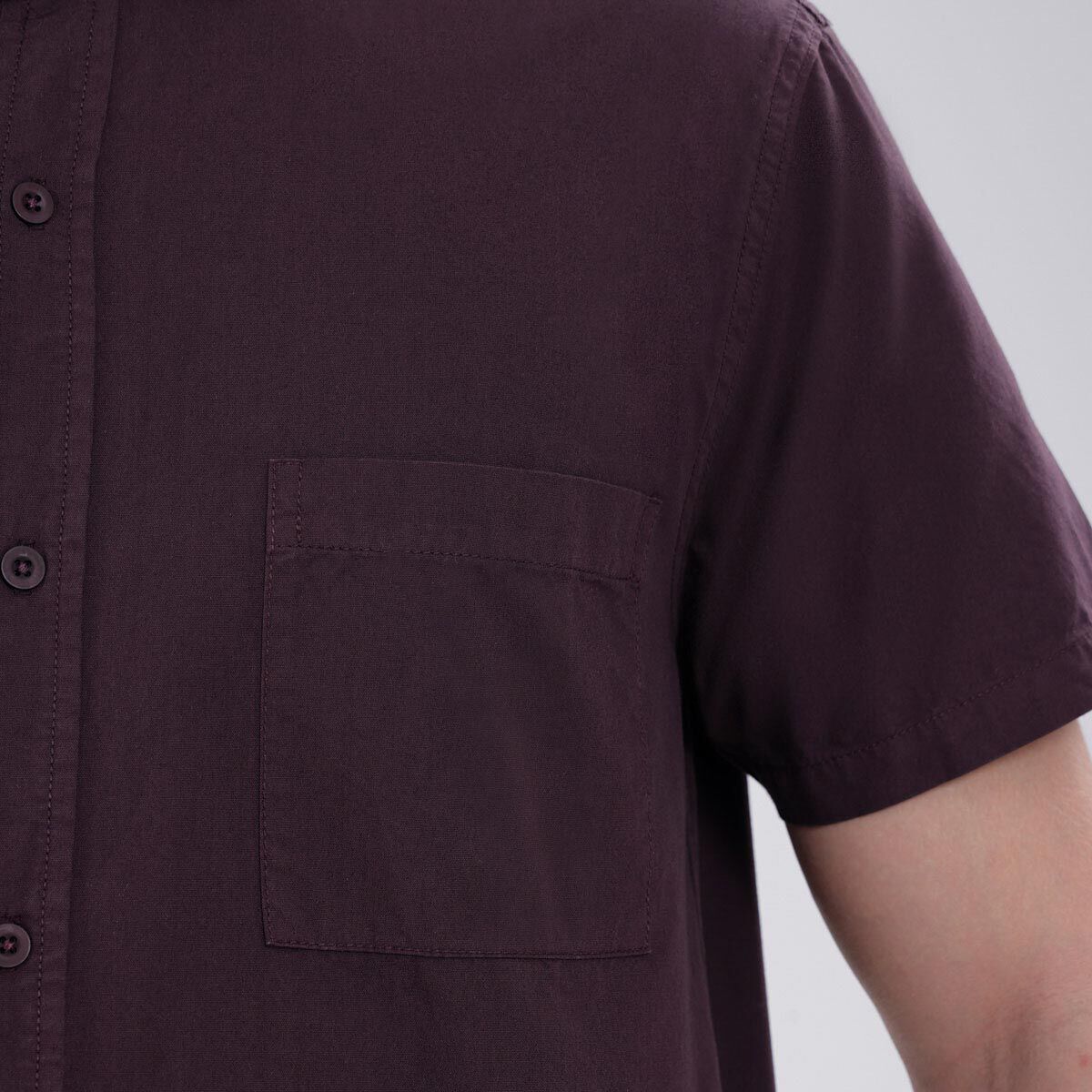 Camisa con Bolsillos, Cafe, hi-res