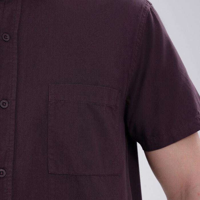 Camisa con Bolsillos, Cafe, hi-res