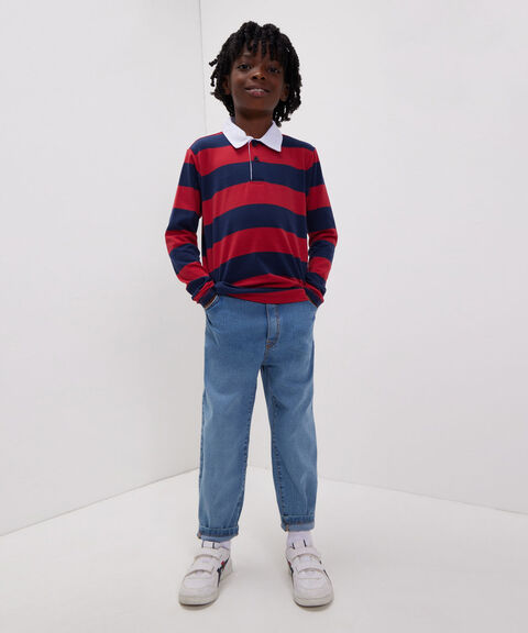 camiseta polo para niños