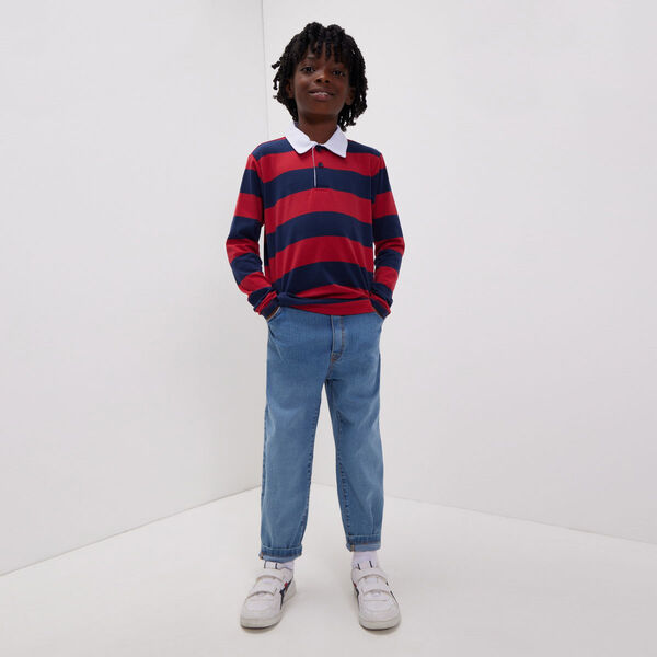 camiseta polo para niños