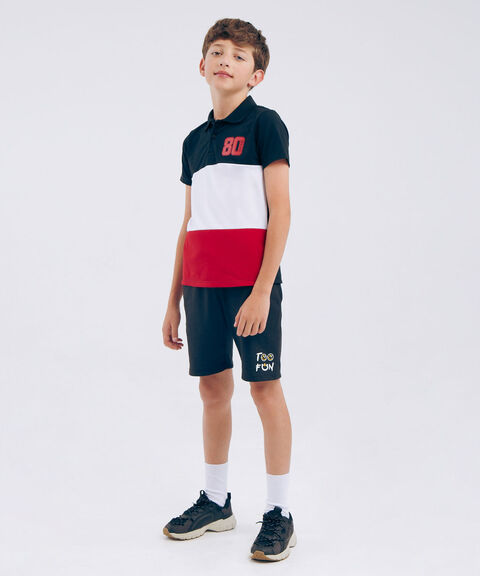 camiseta polo para niños