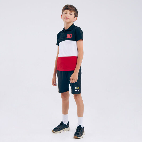 camiseta polo para niños