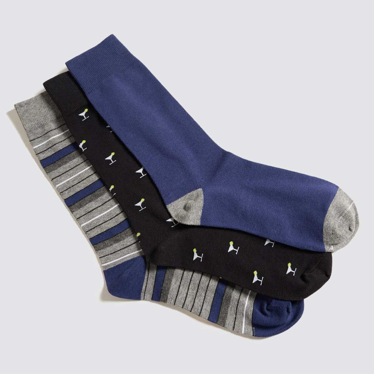 medias para hombre