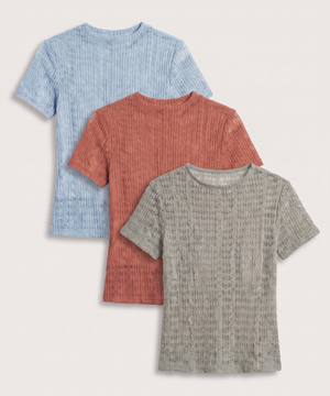 Camiseta Mesh Manga Corta, , hi-res