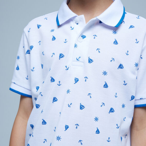 camiseta polo para niños