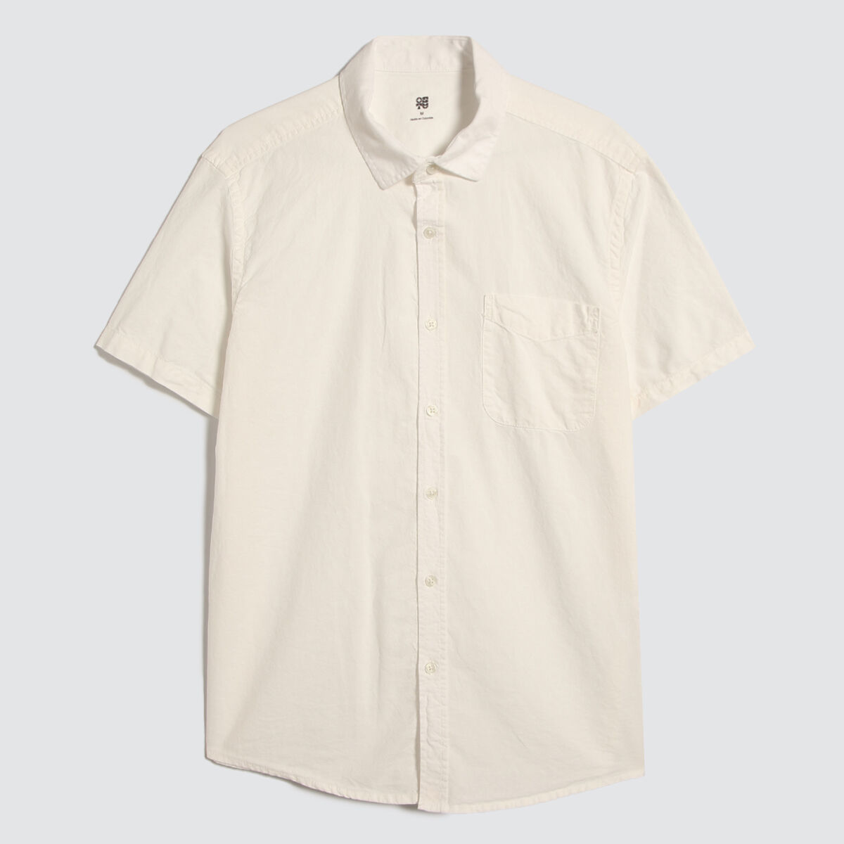 Camisa con Bolsillos, Blanco1, hi-res