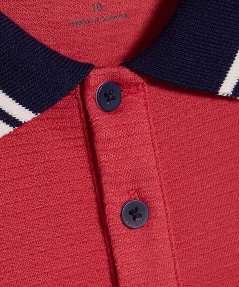 camiseta polo para niños