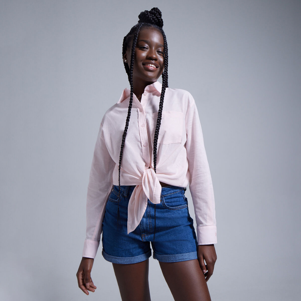 Short Tiro Super Alto Para Mujer compra online OSTU