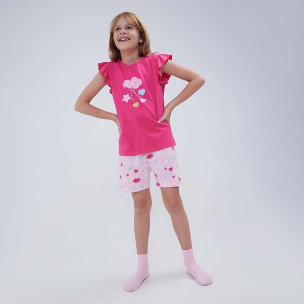 camisetas de pijama para niñas image number null