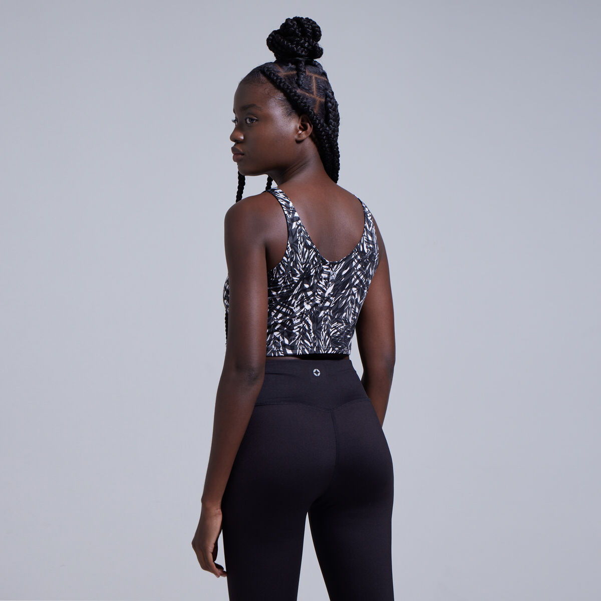 Crop Top Deportivo Con Estampado compra online OSTU