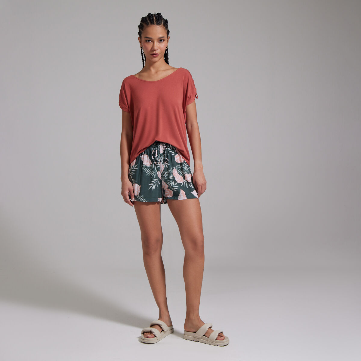 camisetas de descanso para mujer