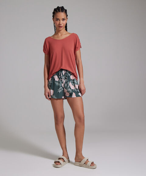 camisetas de descanso para mujer