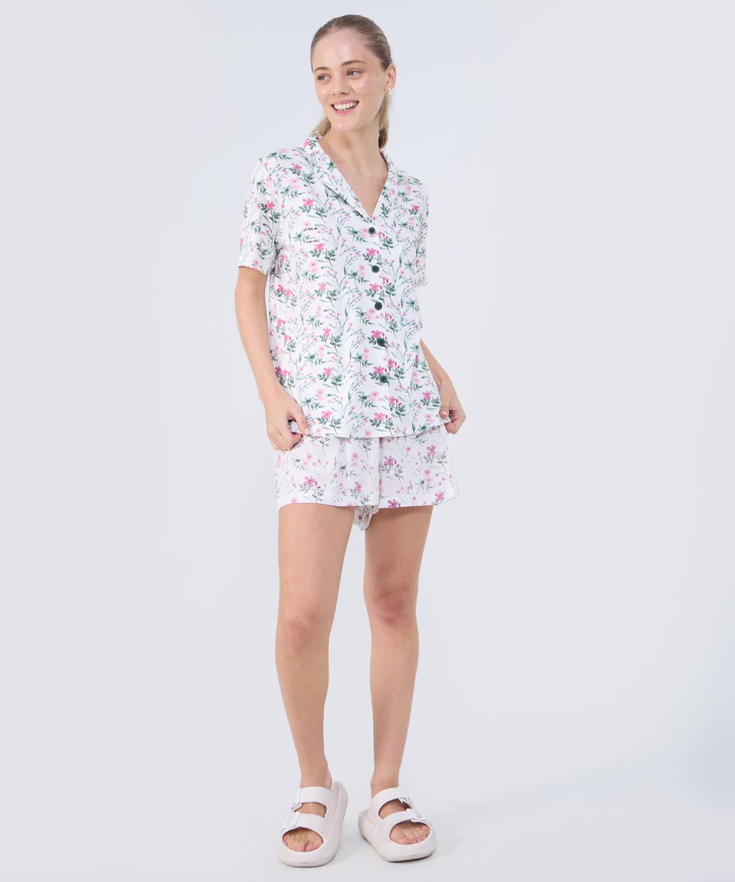 pijama de shorts mujer