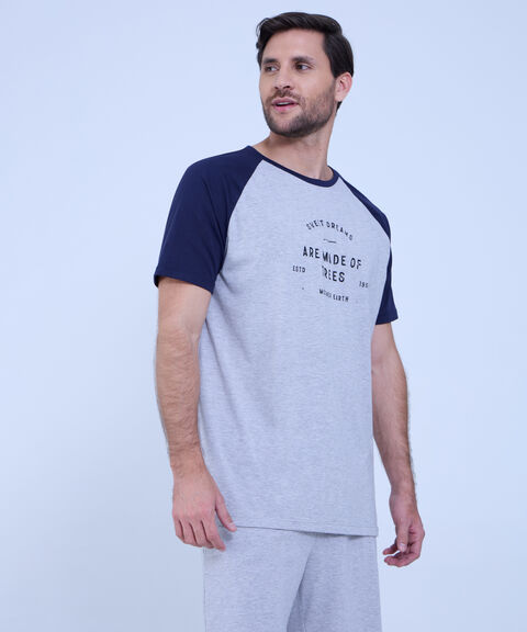 Pijama de camiseta para hombre image number null
