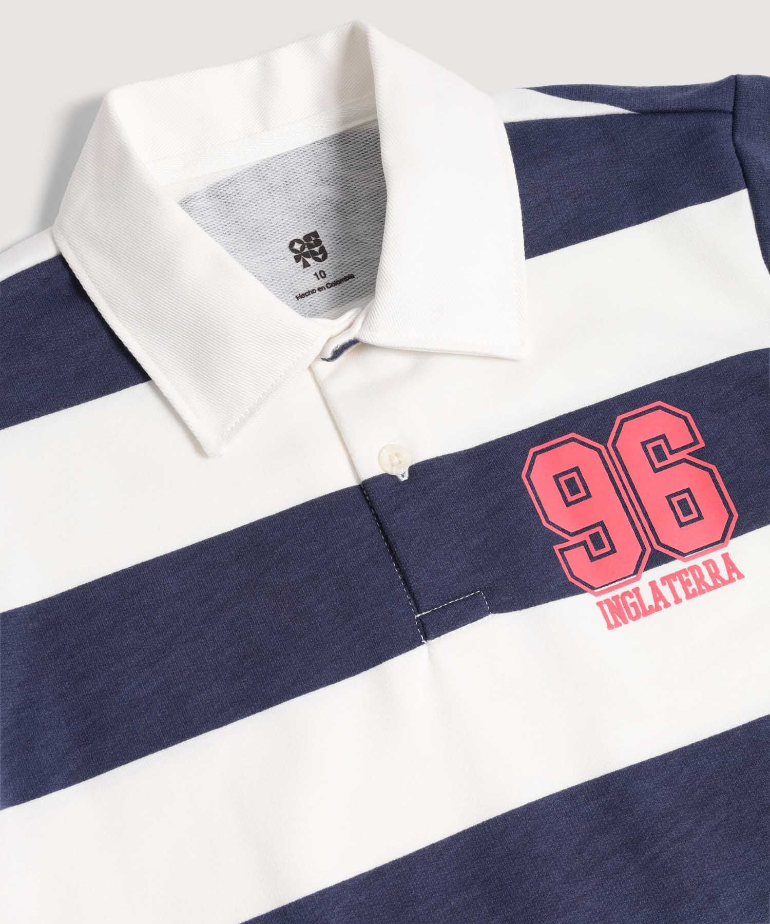 camiseta polo para niños