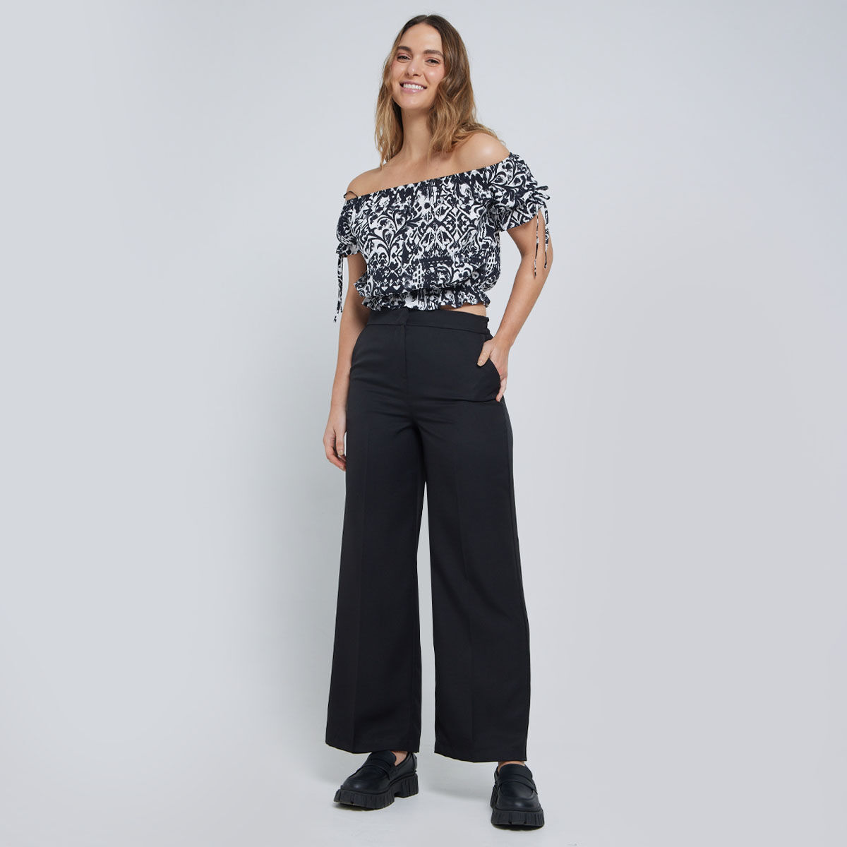 Blusa Campesina Estampada compra online OSTU