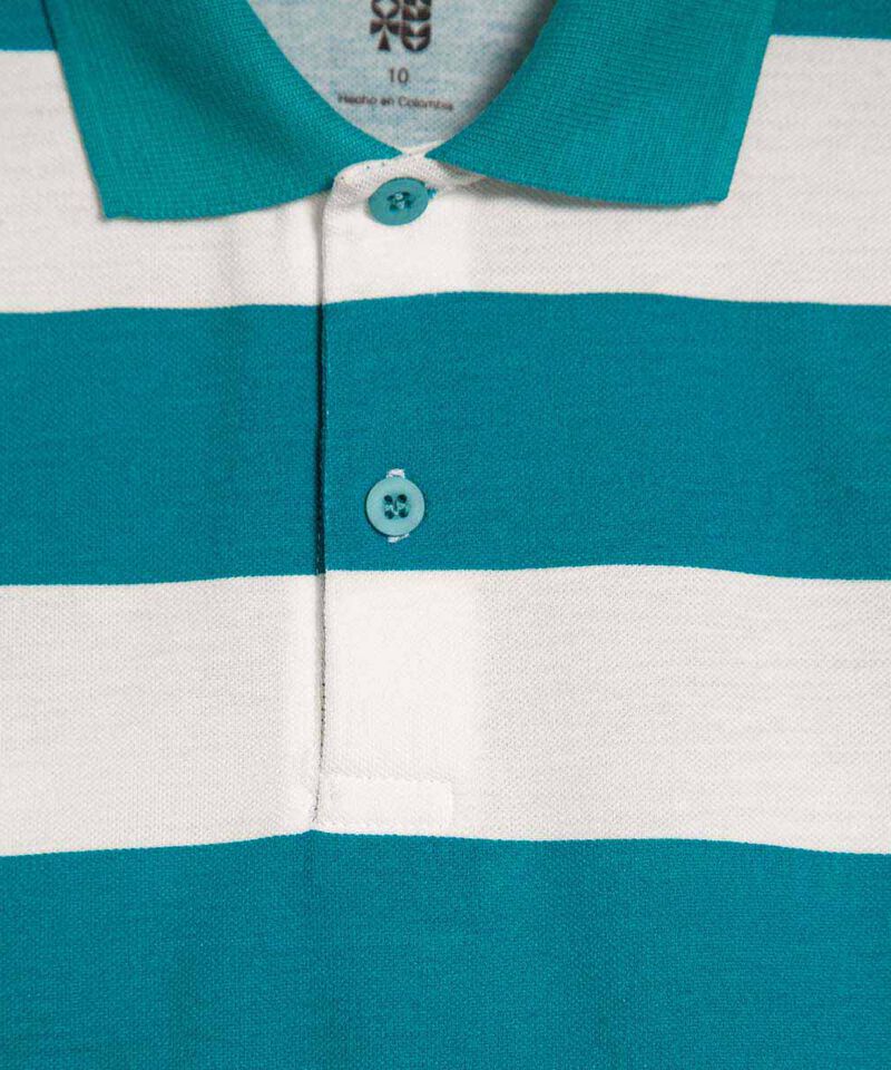 camiseta polo para niños