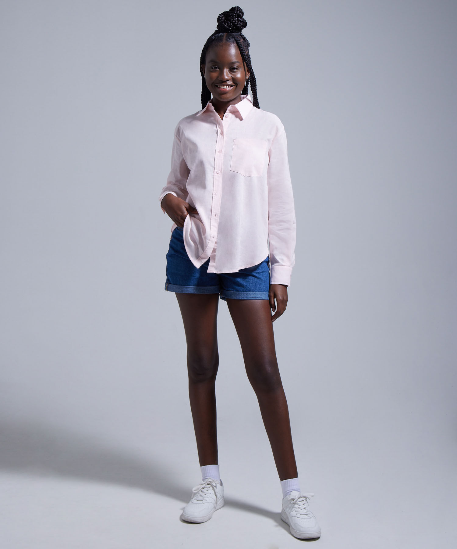 Camisa Manga Larga Con Bolsillo compra online OSTU
