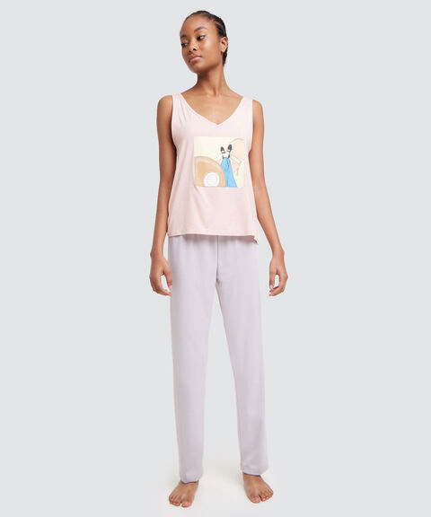 camisetas de descanso  para mujer 