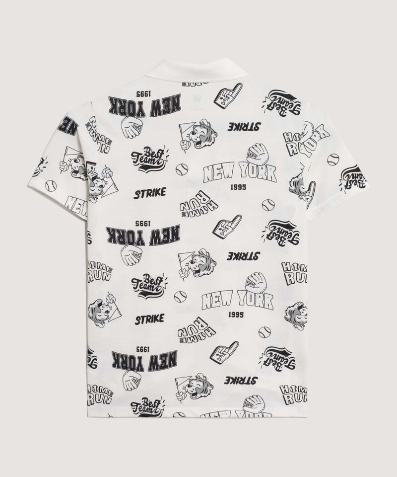 camiseta polo para niños