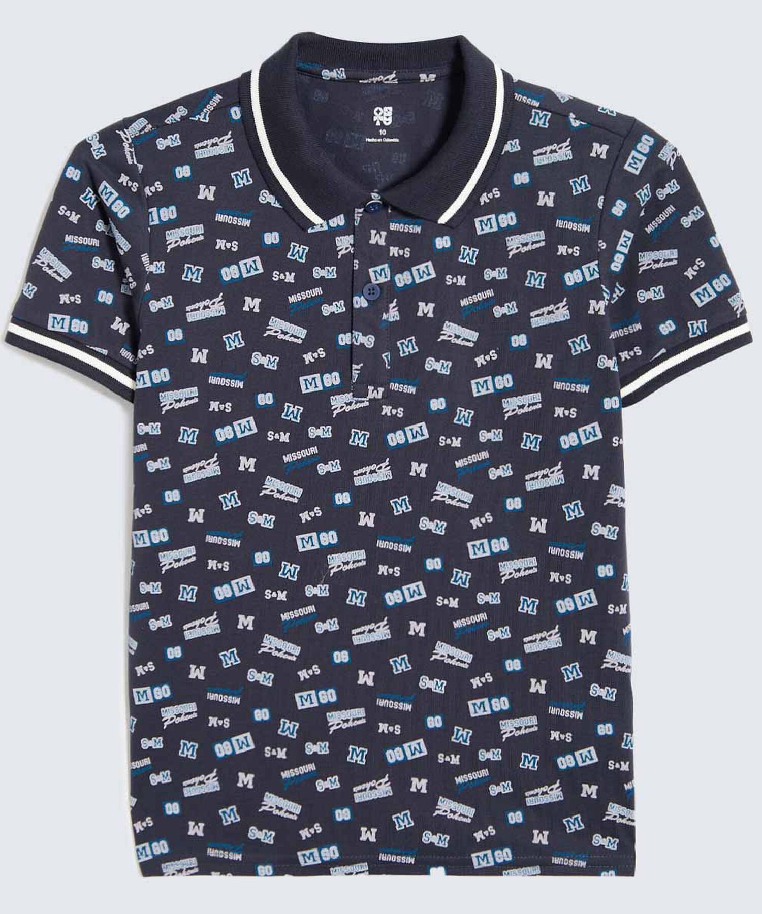 camiseta polo para niños