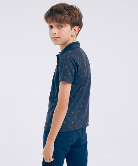 camiseta polo para niños