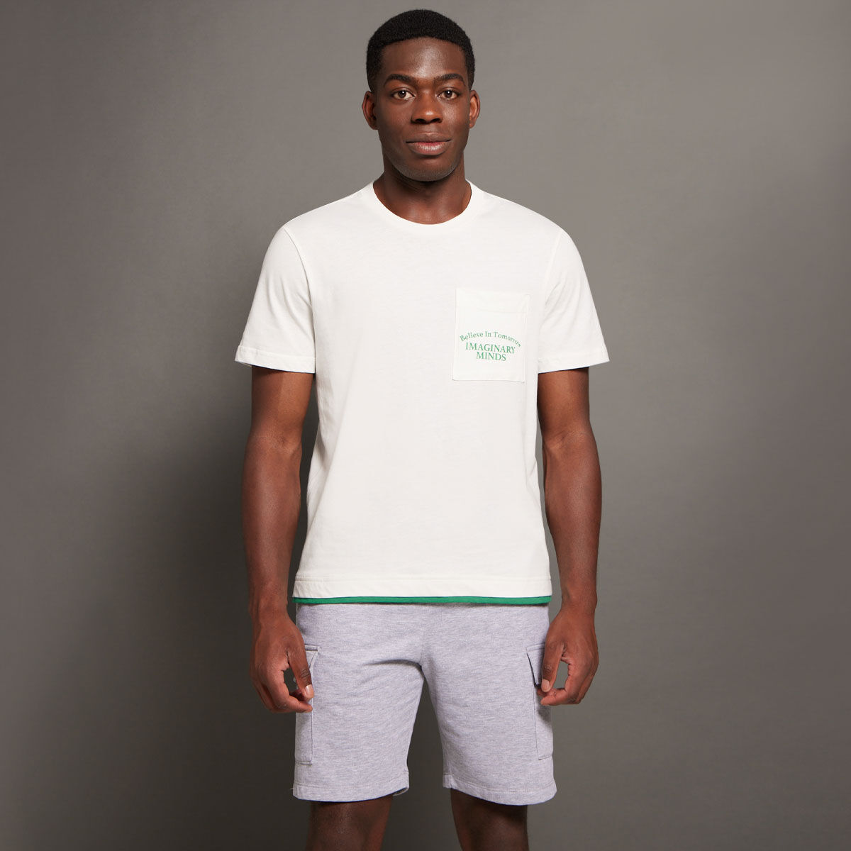 Camiseta Para Hombre Con Bolsillo compra online OSTU