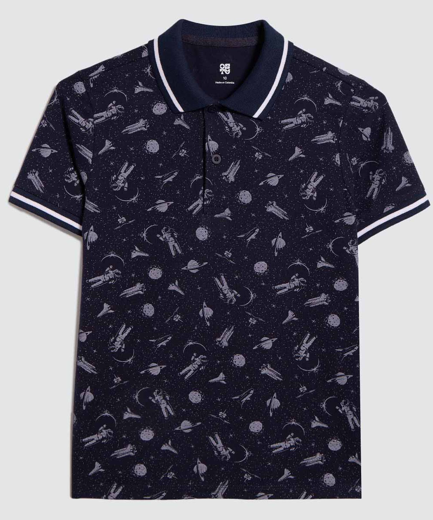 camiseta polo para niños