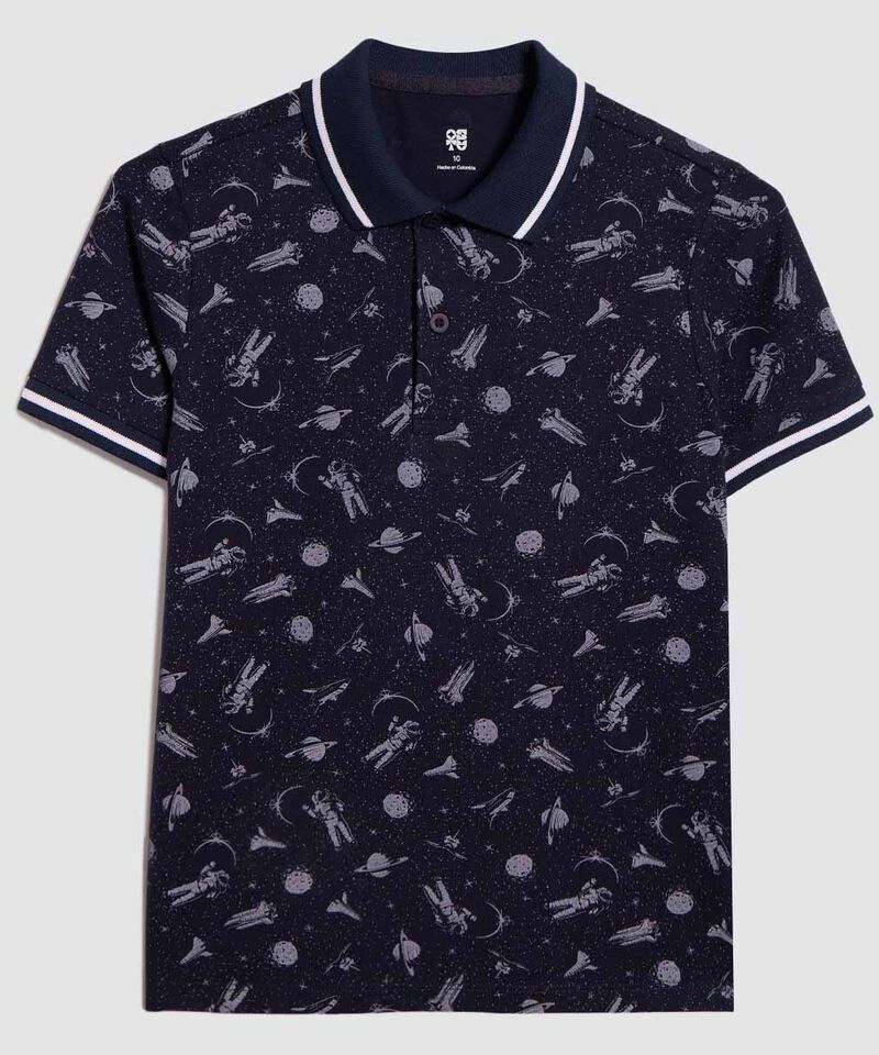camiseta polo para niños