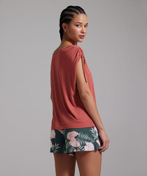 camisetas de descanso para mujer
