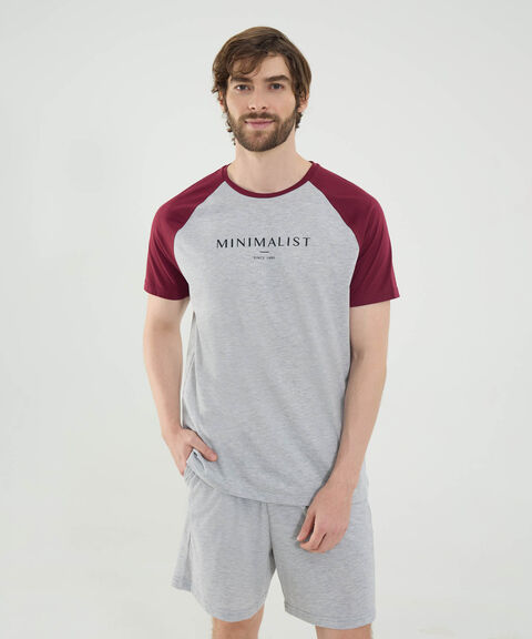 Pijama de camiseta para hombre image number null