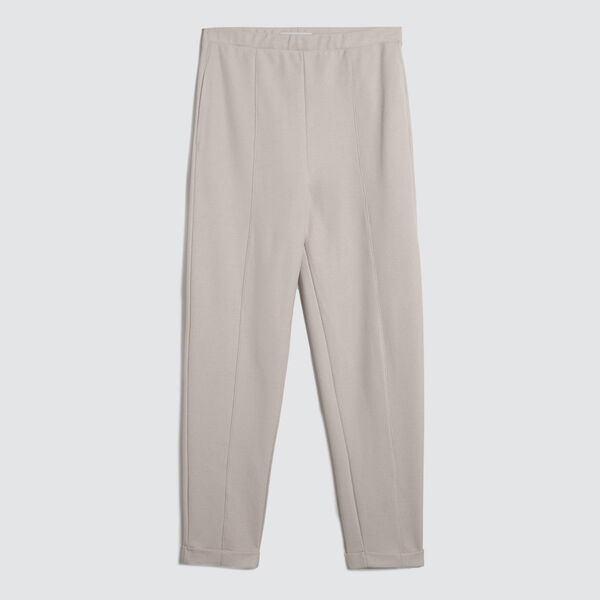 Pantalón Casual con Doblez, Beige, hi-res